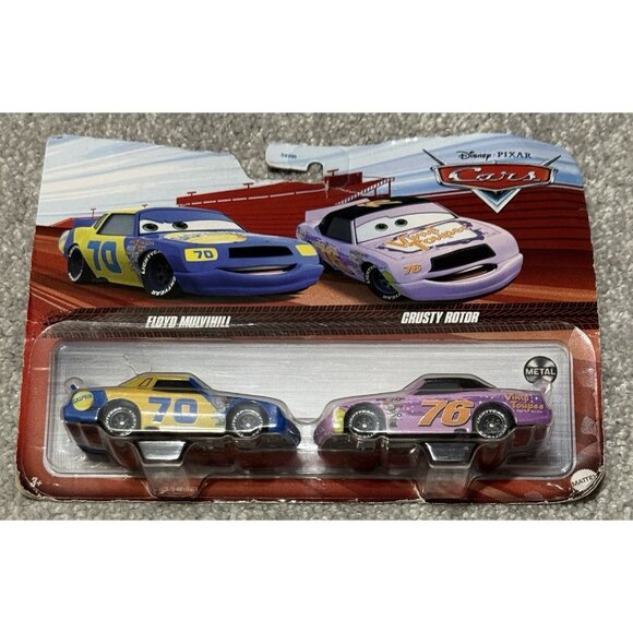 Disney Pixar Cars - GASPRIN FLOYD MULVIHILL Piston Cup Racer - 1:55 Di